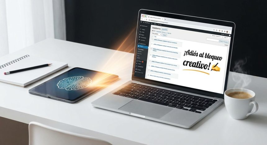 Wordpress - ¡Adiós al bloqueo creativo! ✍️ Descubre cómo la IA crea títulos de blog irresistibles para tu WordPress (¡Atrae a