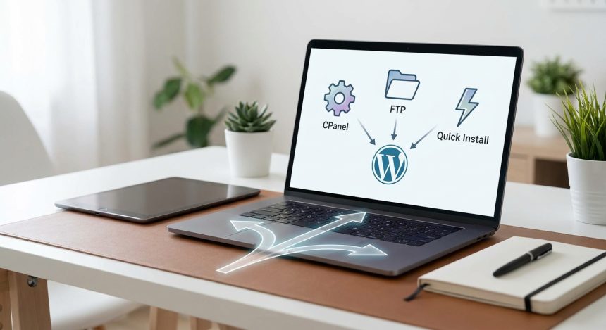 como instalar wordpress - Cómo instalar WordPress: ¿CPanel, FTP o Instalación Rápida? Descubre el método perfecto para tu pro