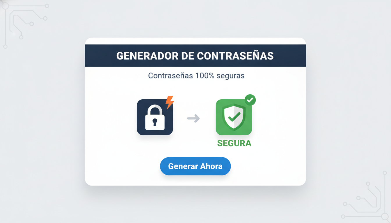 Generador de Contraseñas Seguras - BiblioWeb