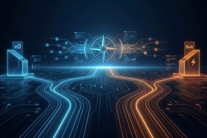 Navegando el Futuro: v0 vs Bolt.new en la Construcción Web con IA